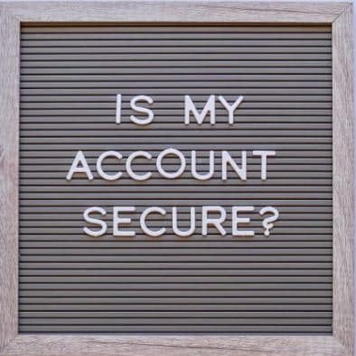 is my account secure